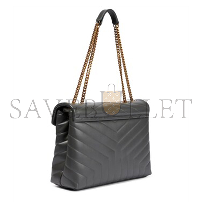 YSL LOULOU MEDIUM IN QUILTED LEATHER 574946DV7271112 (32*22*12cm)